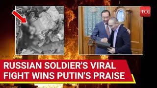 Putin Honours Soldier After Intense Knife-fight Video Takes Russian Internet By Storm | Watch