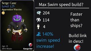 Max Swim Speed Build - Arcane Odyssey