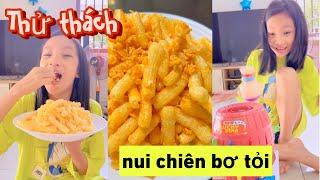 THỬ THÁCH NUI CHIÊN BƠ TỎI CÙNG THẢO NGUYÊN VÀ CÁI KẾT SAM CHANNEL️️️