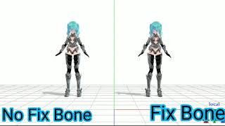 PMX Editor How to Parent the Upperbone to Lowerbone