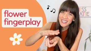 "A Little Seed" | Flower Fingerplay Scarf Song for Kids