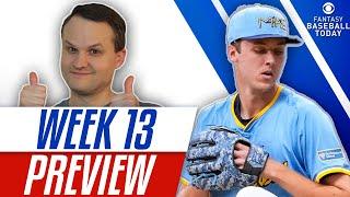 Jacob Misiorowski's Debut, Week 13 Sleepers & Two-Start Pitchers! | Fantasy Baseball Advice