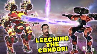 OMG! It's Working! - Leech Repulse Vs Condor | War Robots WR