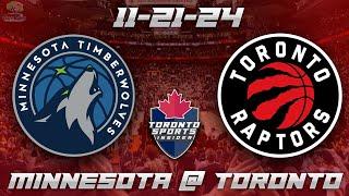 Minnesota Timberwolves vs Toronto Raptors LIVE Stream Game Audio | NBA LIVE Stream Gamecast & Chat