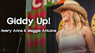Avery Anna & Maggie Antone - Giddy Up! (lyrics)