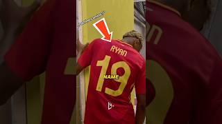 Lamine Yamal was wearing a shirt with the name ‘Ryan’ on it 