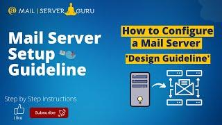 How to Configure a Mail Server | Mail Server Setup, Design & Deployment GUIDELINE.