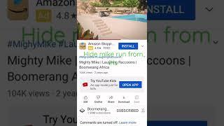 Mighty mike funny hide and seek raccoons fell out of the step