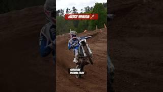 Husqvarna Wheelie  #motocross #husqvarna #moto #dirtbike #mx #wheelie #racing