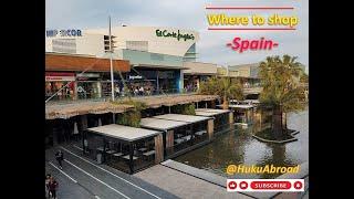 Beautiful shopping mall in Zaragoza Spain (#Vid_8)