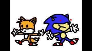 Meme Sunky mpeg and Tails dancing