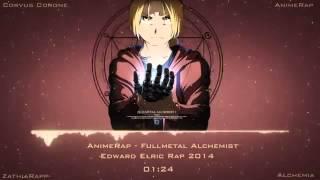 AnimeRap feat Zathia Rapp Реп про Эдварда Элрика Fullmetal Alchemist Edward Elric Rap 2014