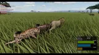 LIONS VS HYENAS! | Part 1 | Wild Savanna Roblox