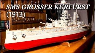 Battleship - S.M.S Grosser Kurfürst, Scale 1:150