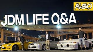 Albo and JDM Masters' Captain Bradford Answer YOUR Questions About JDM Car Culture at DAIKOKUFUTO