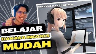 BELAJAR BAHASA INGGRIS MUDAH! LATIHAN SPEAKING DARI TELEPROMPTER