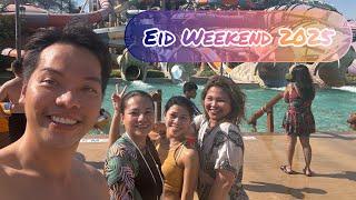 Eid Weekend 2025 || Yas WaterWorld & Atlantis TheRoyal Dubai Breakfast in Gastronomy || IMDEXSTAR YU