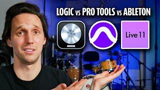 BEST software for recording? (Logic vs Pro Tools vs Ableton)