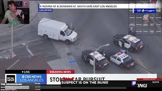 LIVE POLICE CHASE IN SOCAL VOD 7.1.24