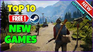 TOP 10 NEW Free Steam Games to Play! (September 2024)