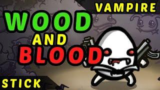 The REAL Best Vampire Build? - Vampire Stick - Brotato Danger 5 Random / Random