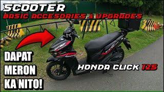 Scooter Honda Click 125i BASIC ACCESORIES AND UPGRADES