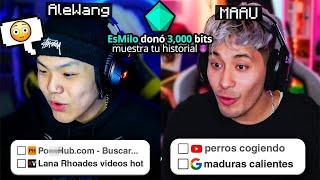 Donando A Streamers para que Expongan su HISTORIAL