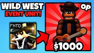 NEW WILD WEST EVENT IN FIVE NIGHTS TD IS INSANE!