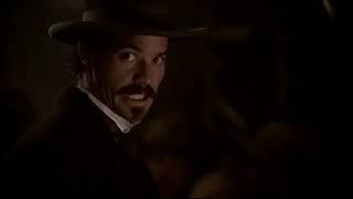 Deadwood: Wild Bill defends himself.