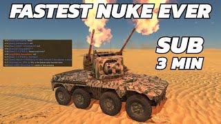 NEW WORLD RECORD NUKE - 2:59 - ZA-35 - War Thunder