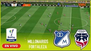 Millonarios vs Fortaleza ● Liga Betplay 2024 ● Pes 2021