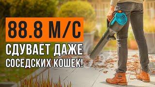 ТОП-5 аккумуляторных садовых пылесосов. Какую воздуходувку купить?