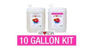 ArtResin Epoxy Resin 10 gal (37.8 L)