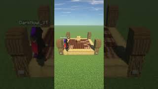 Building a Simple Farm... Rate 1-10! Minecraft #shorts
