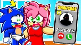 STALKER FOLLOWED BABY SONIC In Roblox Snapchat!!