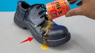 A Smart Shoemaker Shares This Secret! 2 Easy Ways to Repair Broken Shoes at Home