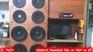 Alphard Hannibal X6L vs X6H vs 6F