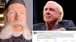 Ric Flair Un-Ironically Cries About Being Screwed Over Money