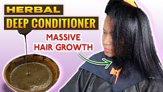 The ABSOLUTE BEST Herbal Deep Conditioner for Massive Hair Growth | Selina Zinchuk