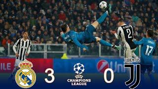 Real Madrid vs Juventus 3-0 (Ronaldo Bicycle Goal) UCL R8 2018 HD