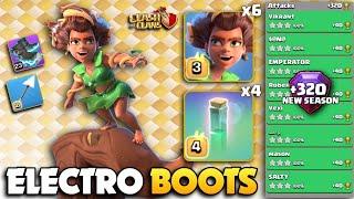 +320 RC Charge ROOT RIDER Spam  TH17 Attack Strategy  Clash Of Clans