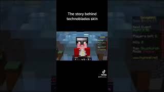 The story behind technoblades skin #techno #technoblade #skywars