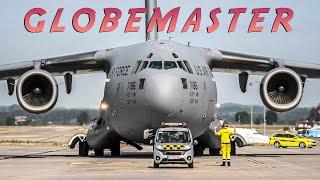US Air Force BOEING C-17 GLOBEMASTER up close 