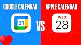 Google Calendar vs Apple Calendar, Which is The Best For You and Why?