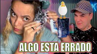 DESCOLORINDO O CABELO COM DESCOLORANTE IGUAL SLIME