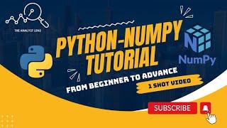 Python NumPy Tutorial | From Beginners to Advance | Full NumPy in One Video (Must Watch)