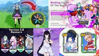 5.8 BANNERS JUST CHANGED! Ineffa, Free Skins, Lunar Reaction – Genshin Impact