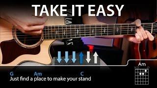 How To Play Take It Easy - Eagles On Guitar Easy Lesson