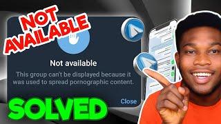 How to Unblock Telegram Channels ANDROID & iOS - Channel Can't be Displayed Fix