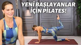 YENİ BAŞLAYANLAR İÇİN PİLATES! - İlk Kez Benimle Pilates Yapın